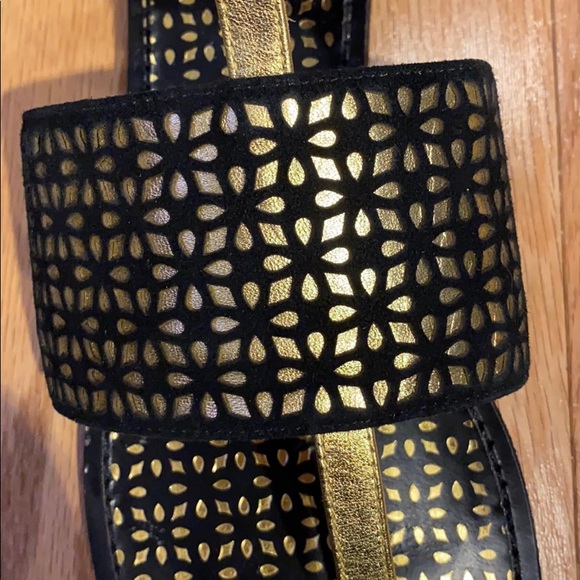 Alaia lazer cut suede and leather gladiator sandals size 40 - Picture 5 of 16